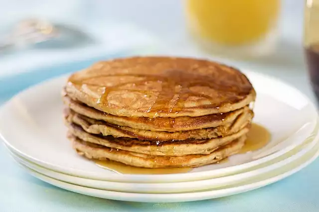 Buttermilk Whole Wheat Pancakes with Orange Zest
