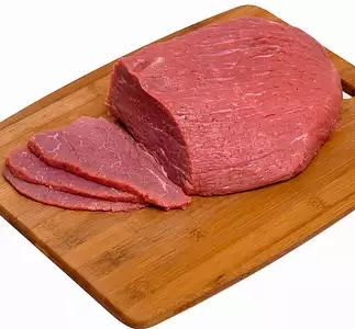 beef, round steak