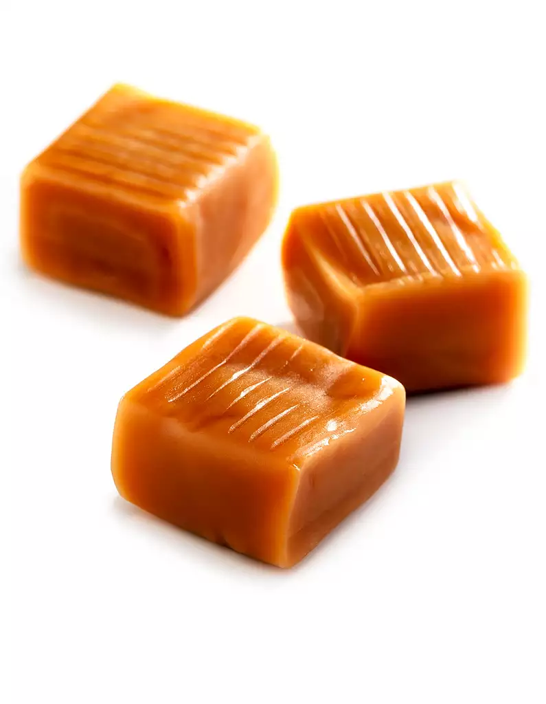 caramels (candy squares)