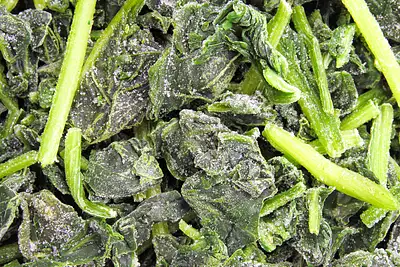 spinach, frozen