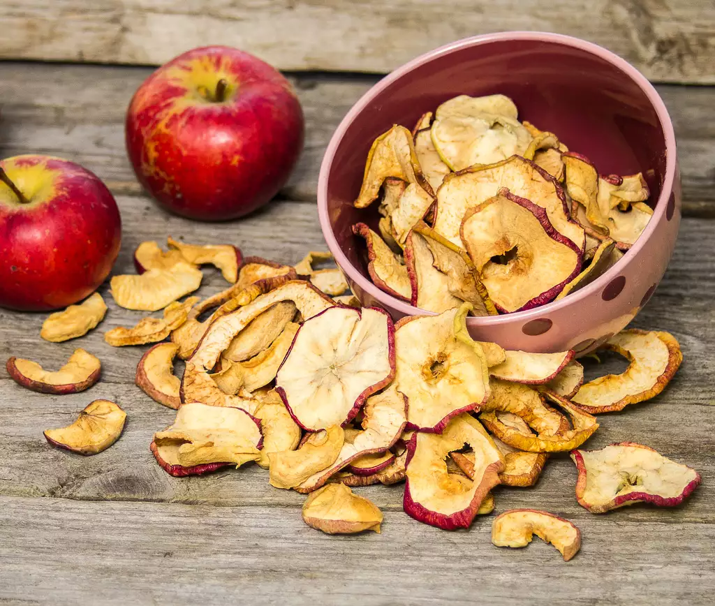 dried apple slices