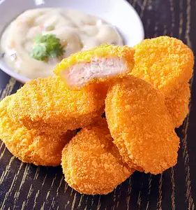 chicken, nuggets