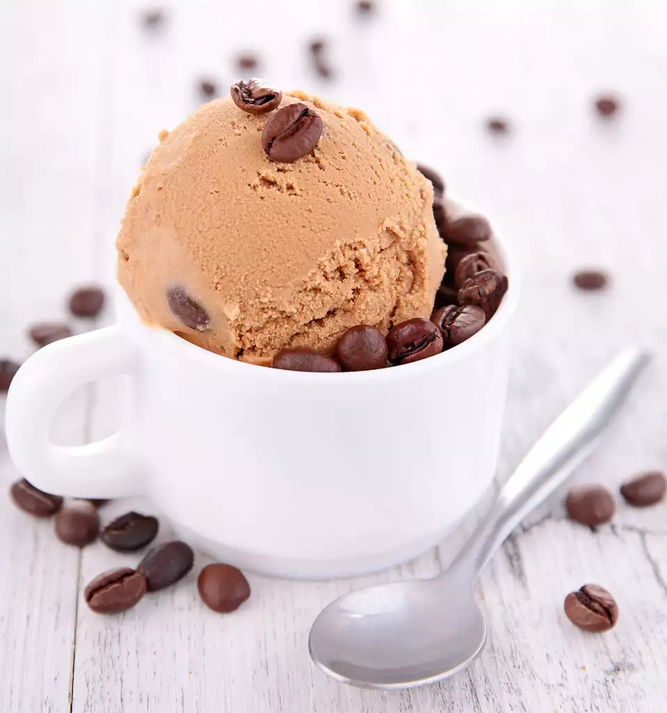 coffee ice cream