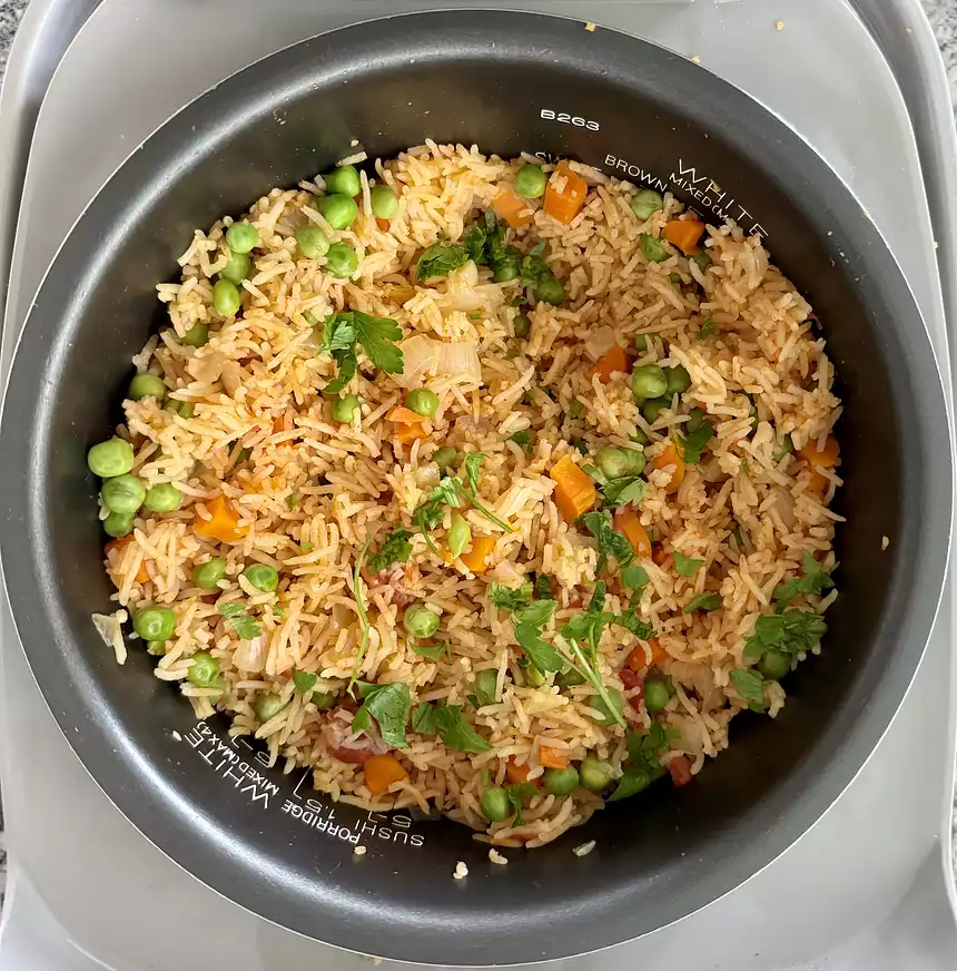 Mexican Rice with Carrot/Peas