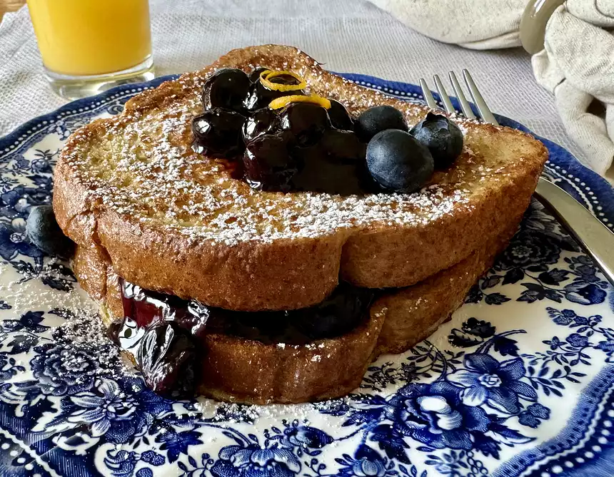 Blueberry French Toast Sandwiches