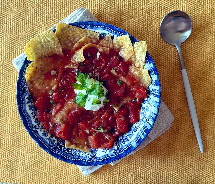 Mexican Tomato Lime Soup