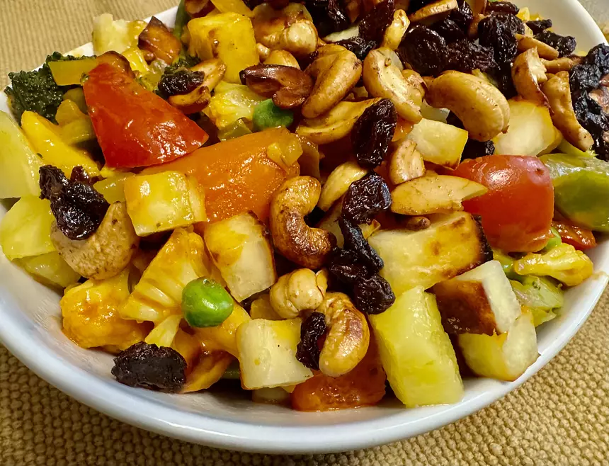 Moghul Style Mixed Vegetables with Paneer