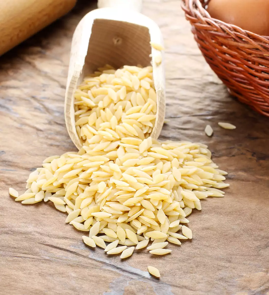 pasta, orzo