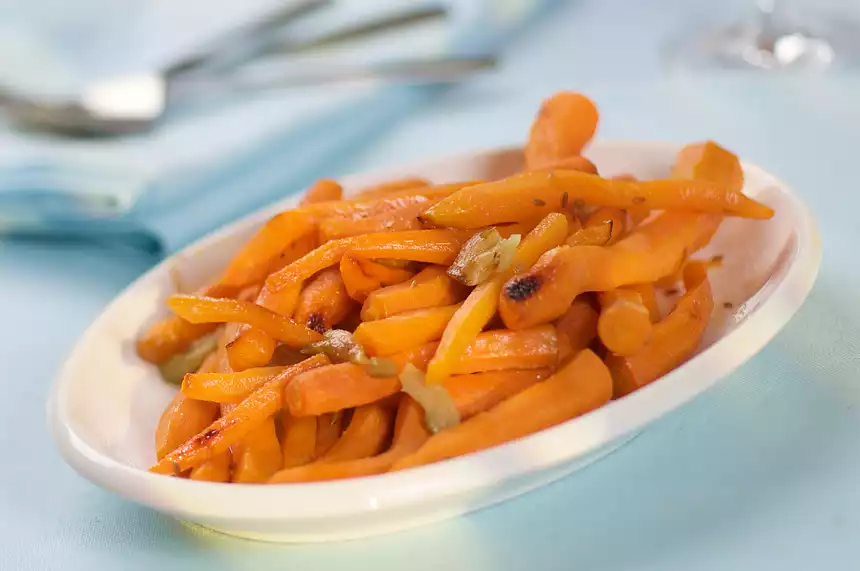 Jamie Oliver Baked Carrots