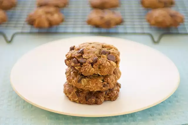 Peanut Butter Oatmeal Chocolate Chip Cookies