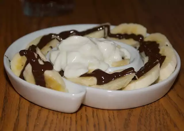 Chocolate and Yogurt Banana