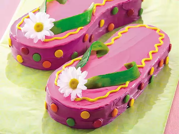 Betty Crocker Flip Flops Cake