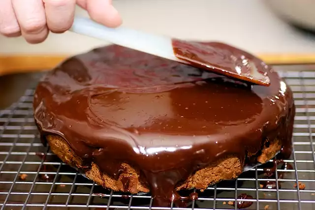 Flourless Chocolate Torte with Ganache