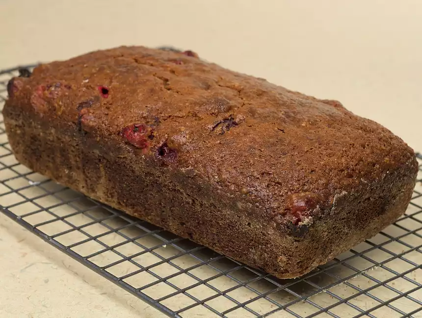 Easy Cranberry Pumpkin Bread