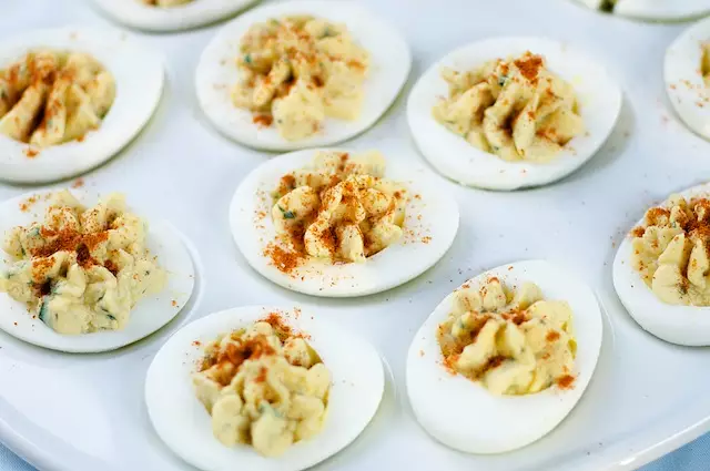 Yogurt Deviled Eggs Recipe | RecipeLand