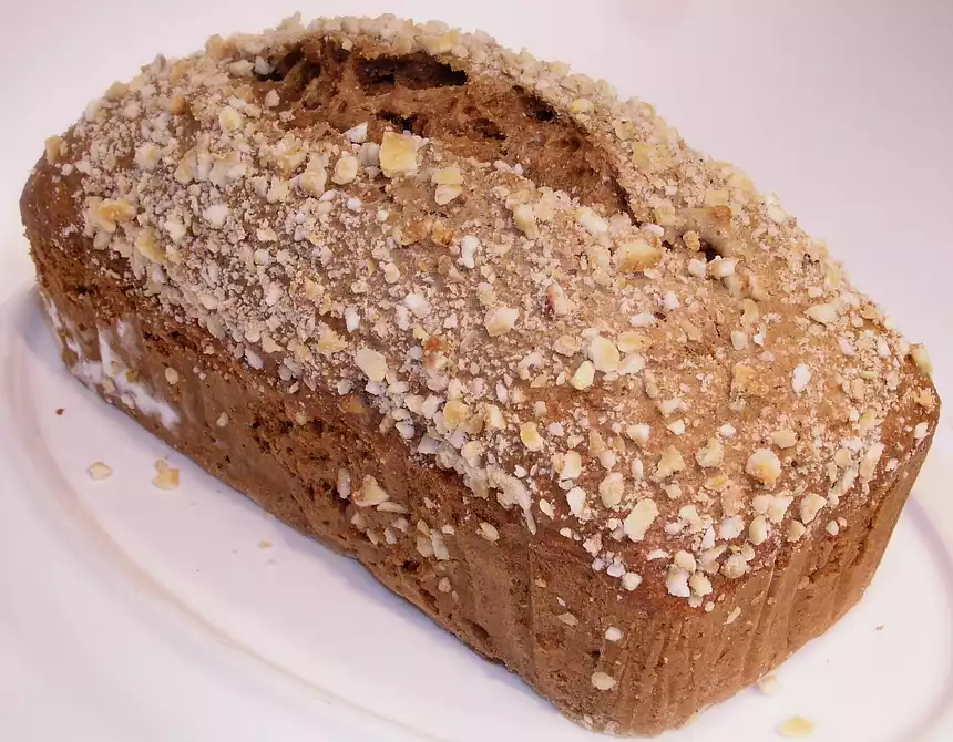 Banana, Honey and Walnuts Whole Wheat Bread