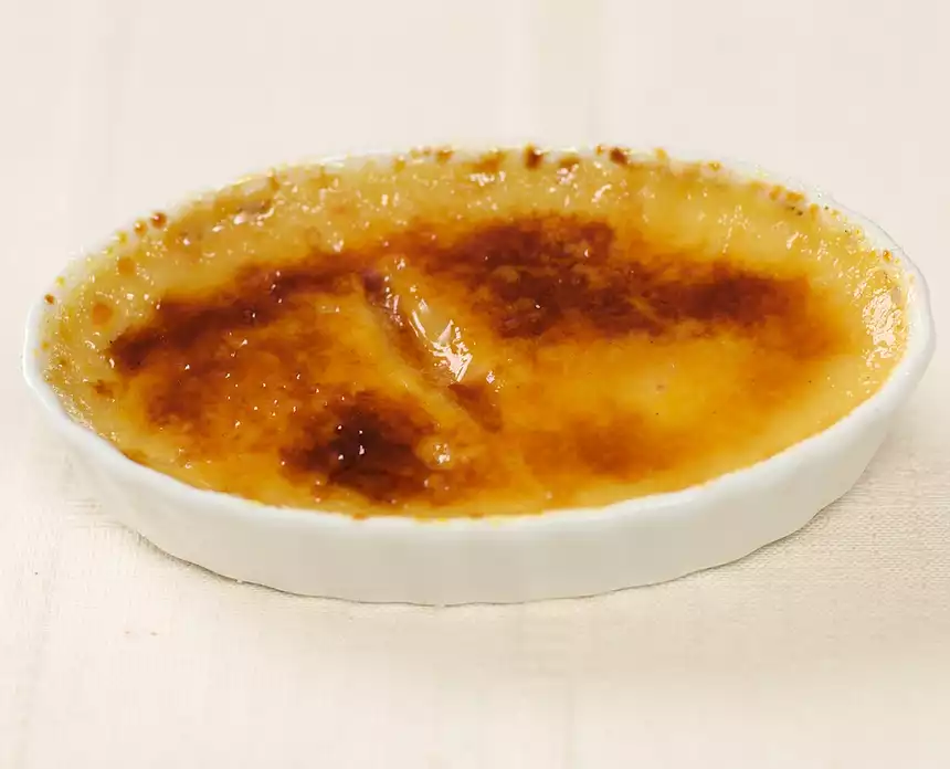 Guilt Free Low Fat Maple Creme Brulee