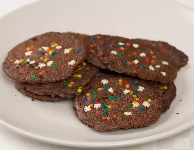 Chocolate Mint Christmas Cookies