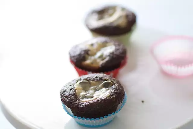 Chocolate-Bottom Mini-Cupcakes