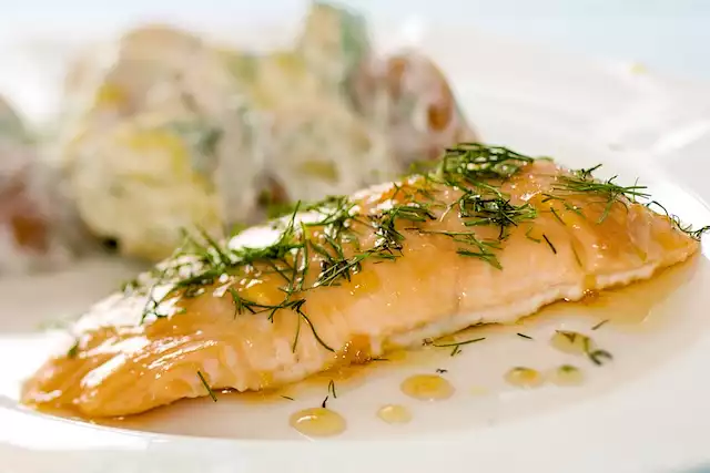 Maple-dill Roasted Salmon