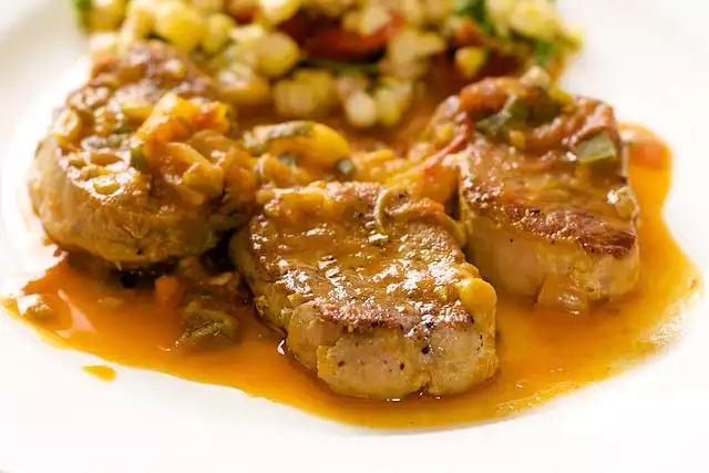 Sauteed Pork Tenderloin Medallions