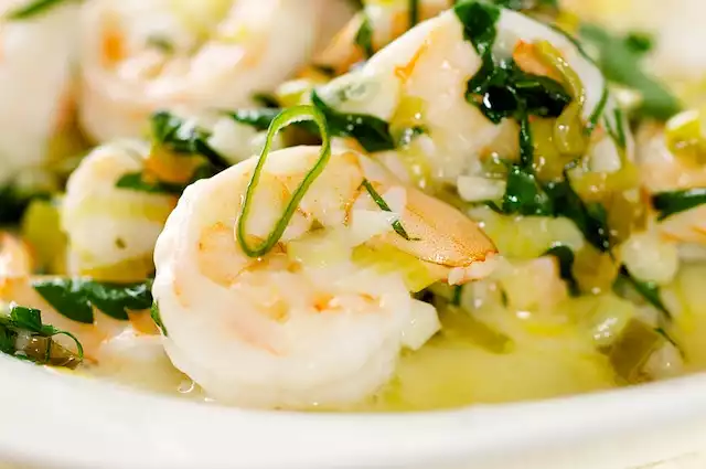 Garlicky Shrimp Scampi