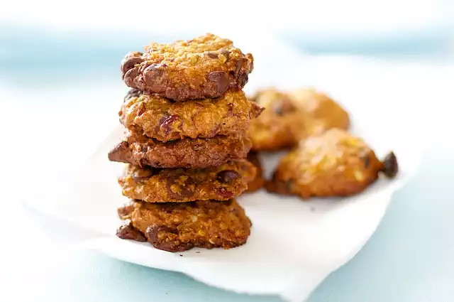 Cranberry, Chocolate Chip and Walnut Cookies