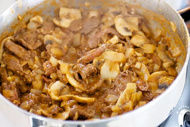 Beef Stroganoff - Russian Style Recipe