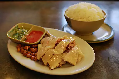 Hainanese Chicken Rice