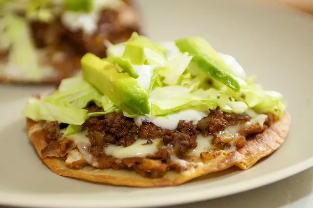 Mixed Tostadas Recipe | RecipeLand