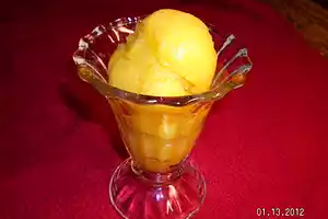 Mango Sorbet Mixture