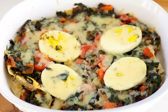 Egg and Spinach Casserole