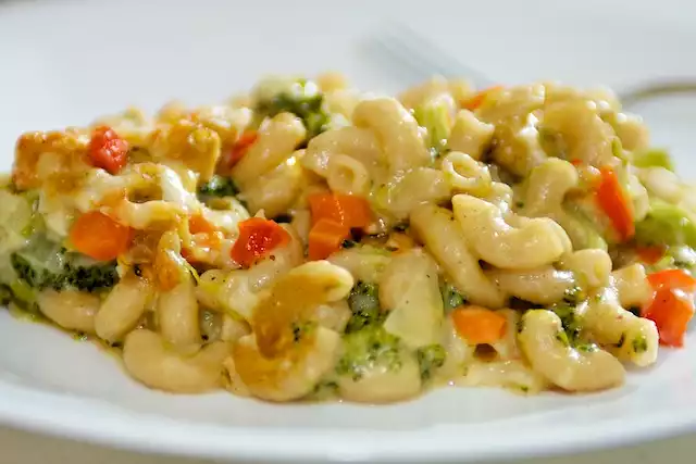 Three Cheese Broccoli Mac and Cheese