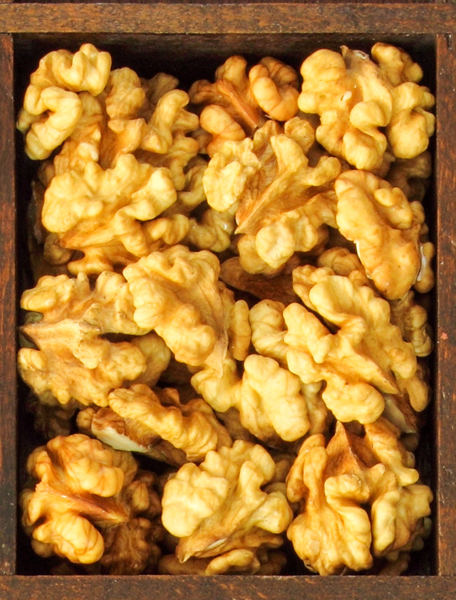 mitades de nueces