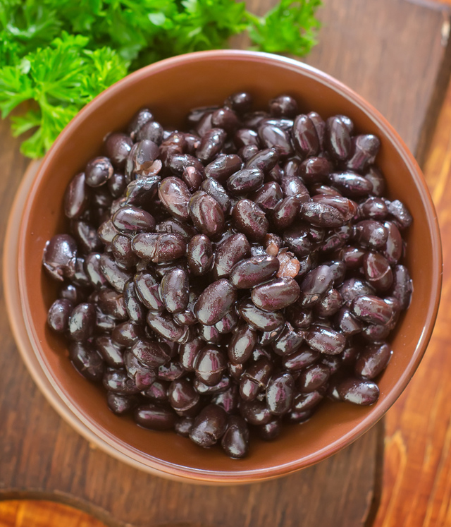 canned black beans