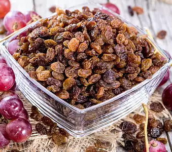 raisins, seedless